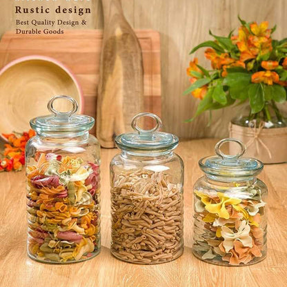 Limon Rustic Design Glass Canisters!