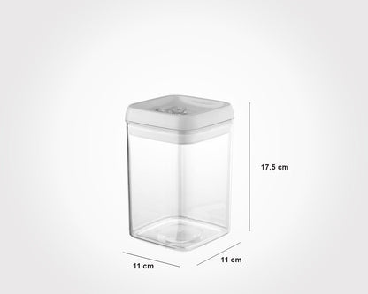 Limon Sarina Square Canister Jar 1.4 L