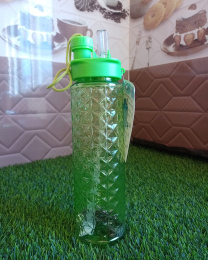 2 in 1 Sparkle Water Bottle 750 ml (Plastic)