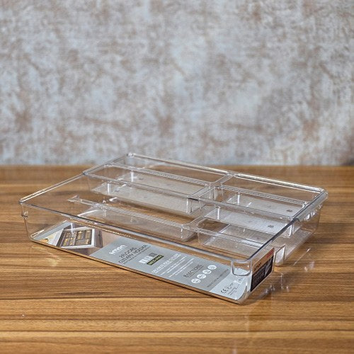 Limon Acrylic Spoon & Cutlery Tray (2-Layer)