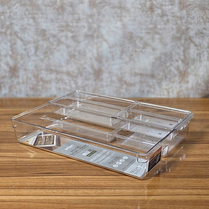 Limon Acrylic Spoon & Cutlery Tray (2-Layer)