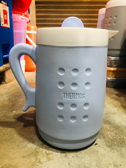 Hot & Cold Insulated Thermos Water Jug or Pitcher 2-L!