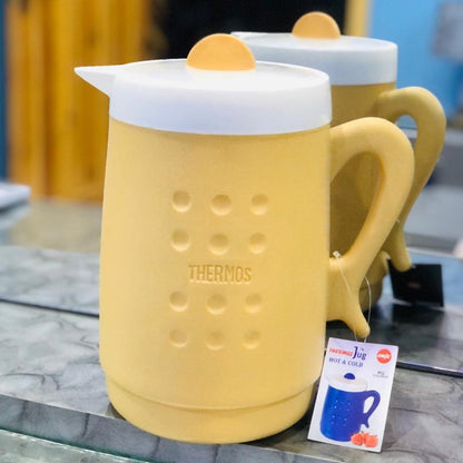 Hot & Cold Insulated Thermos Water Jug or Pitcher 2-L!