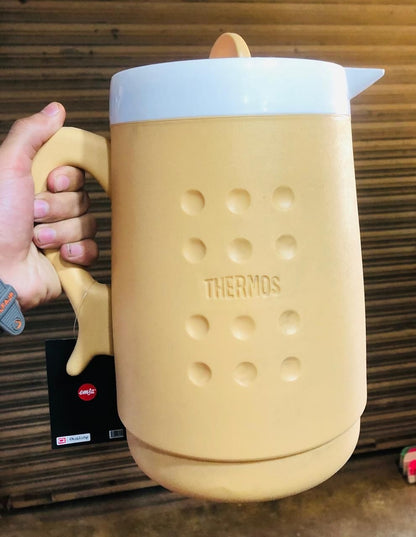 Hot & Cold Insulated Thermos Water Jug or Pitcher 2-L!