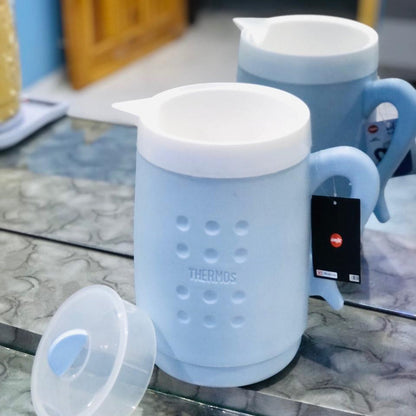 Hot & Cold Insulated Thermos Water Jug or Pitcher 2-L!