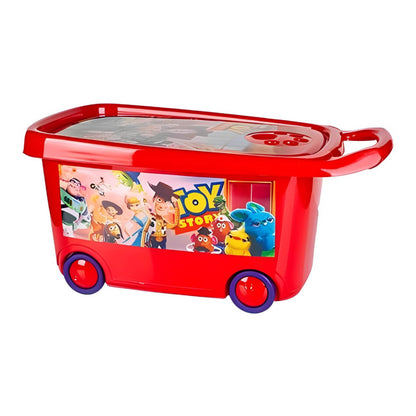 Ziba Toy Storage Box with Wheels-Made in Iran.