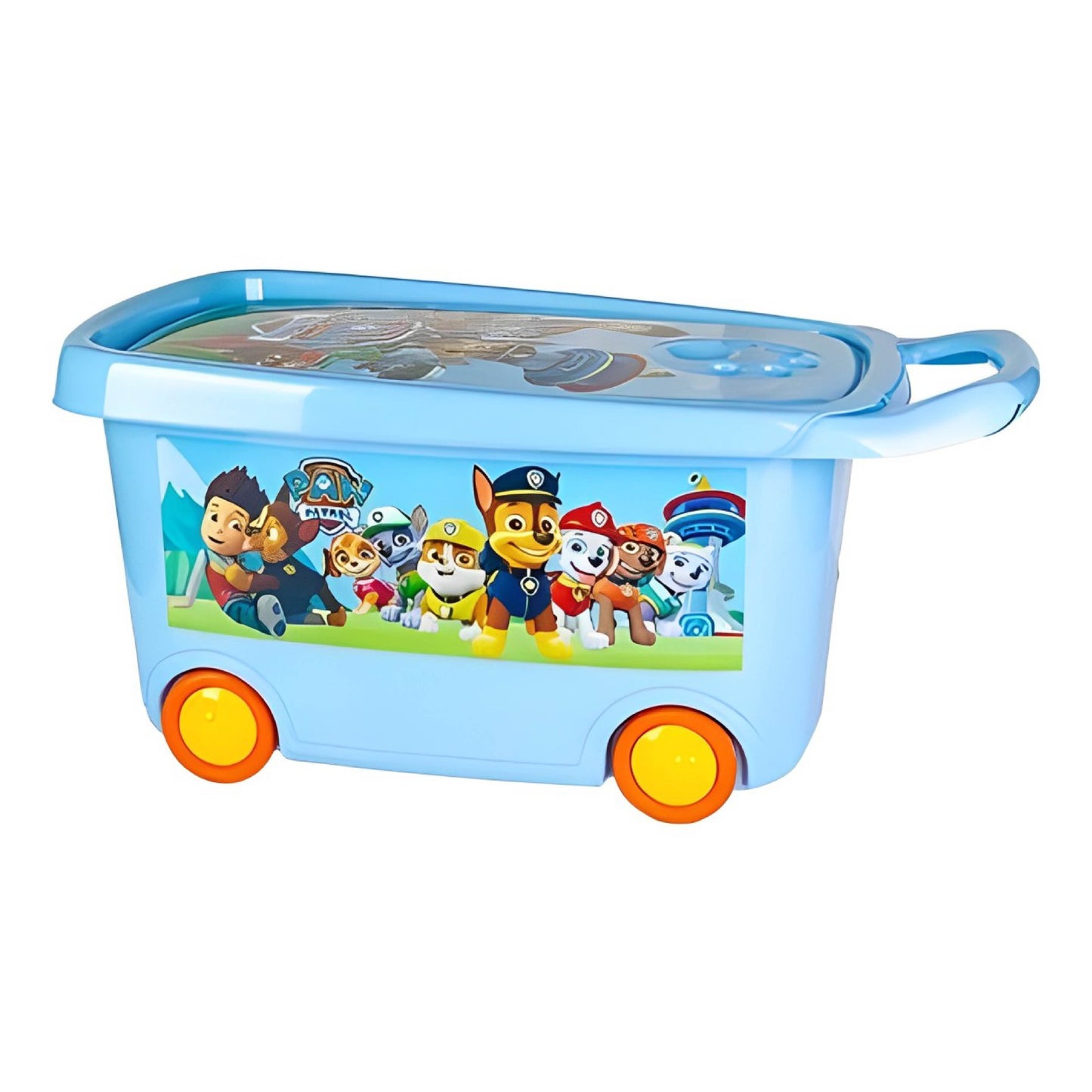 Ziba Toy Storage Box with Wheels-Made in Iran.