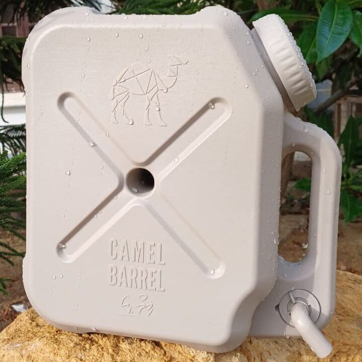 Ziba Oil Can & Jerry Can (Camel Barrel-Iran)