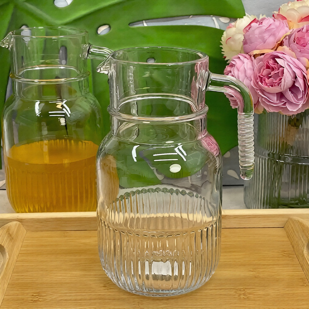 Limon Glass Pitcher & Jug 1.5-L!