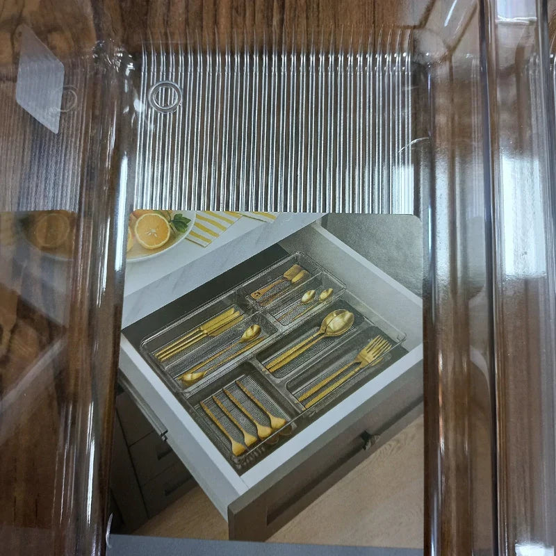 Limon Acrylic Spoon & Cutlery Tray (2-Layer)!