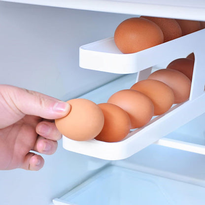 Automatic Rolling Egg Storage Tray!