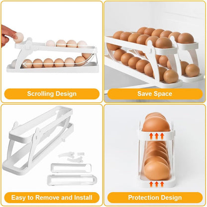 Automatic Rolling Egg Storage Tray!