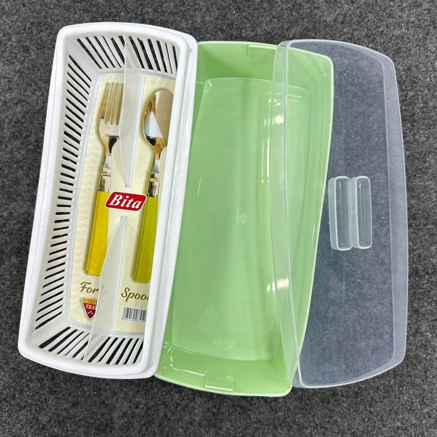 Bita Fork & Spoon Tray with lid!