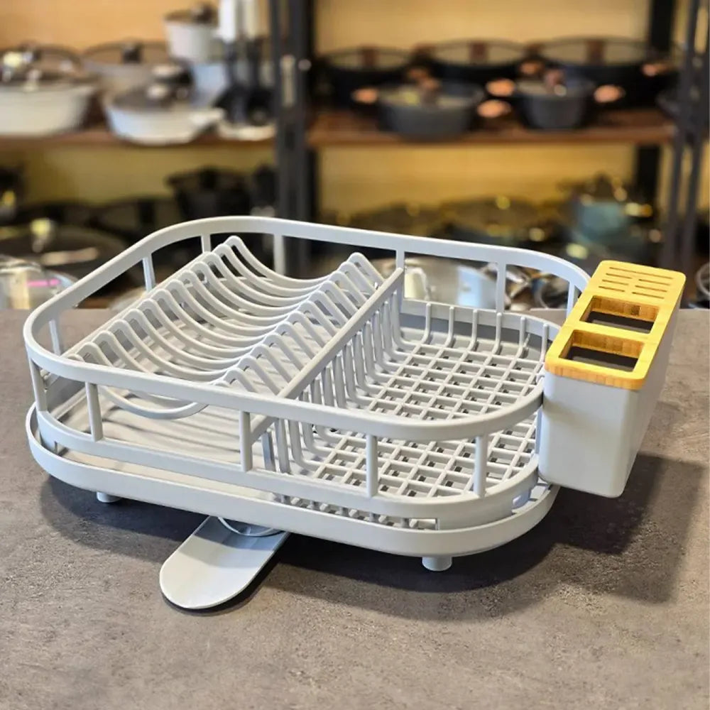 Limon Royal Dish Rack or Dish Stand Single-Tier (Metallic)