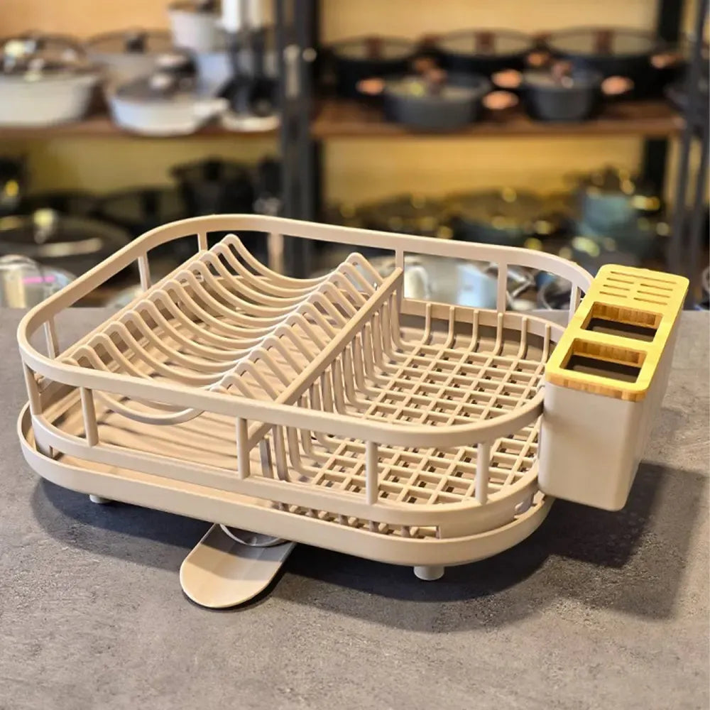 Limon Royal Dish Rack or Dish Stand Single-Tier (Metallic)