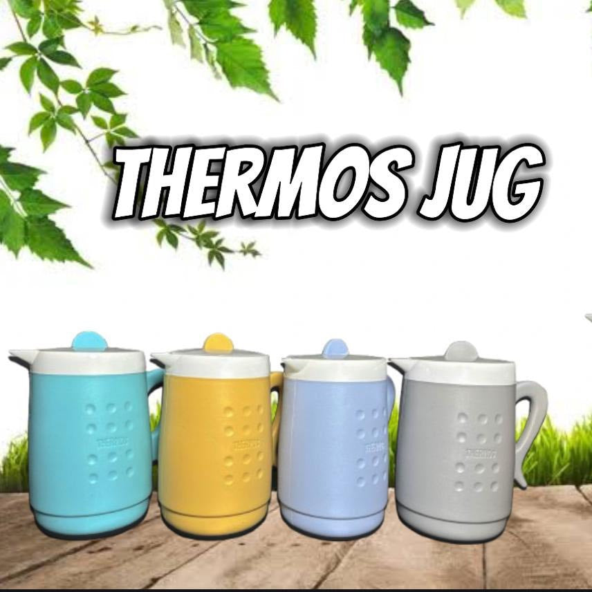 Hot & Cold Insulated Thermos Water Jug or Pitcher 2-L!