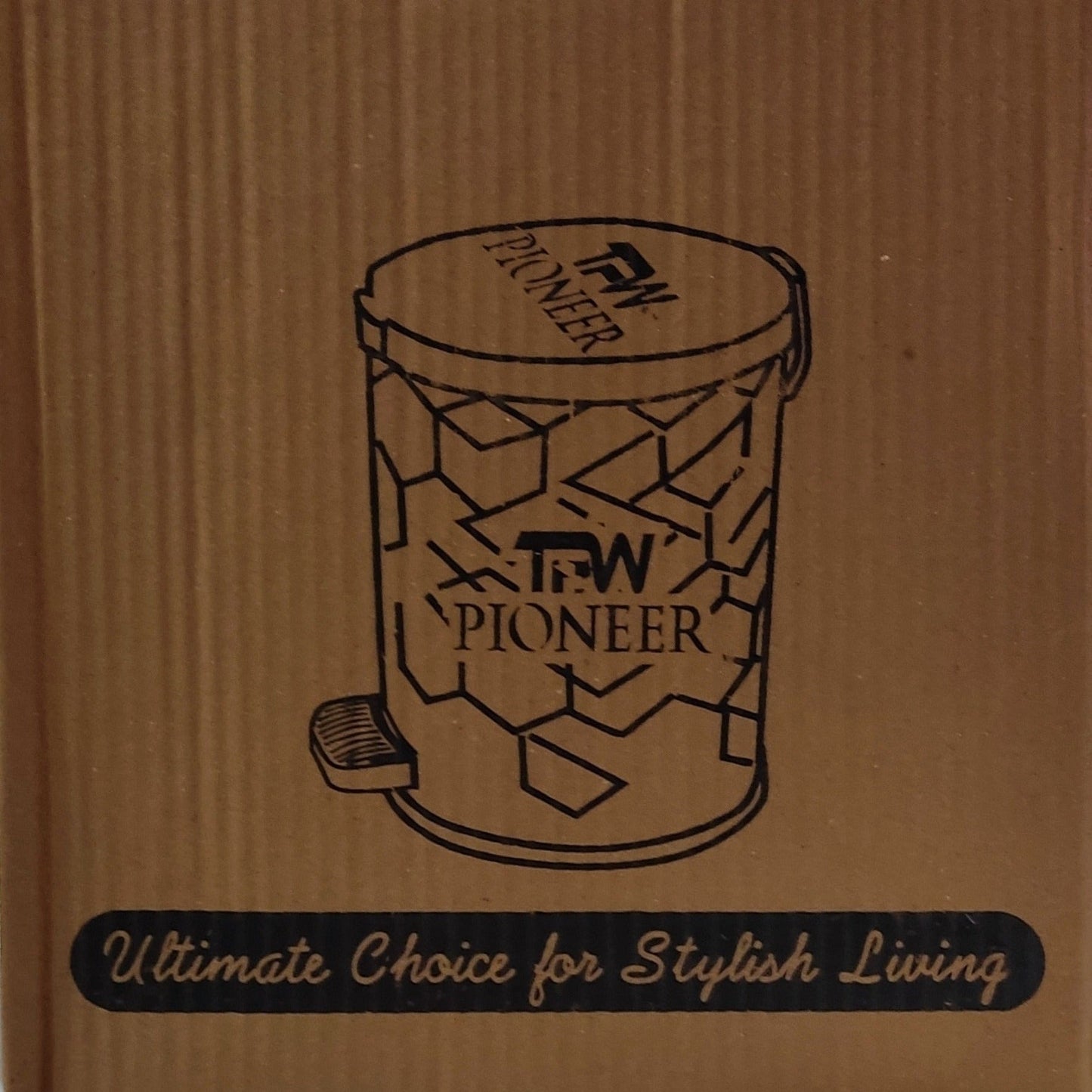 Pioneer Plastic Pedal Bin (Dustbin)!