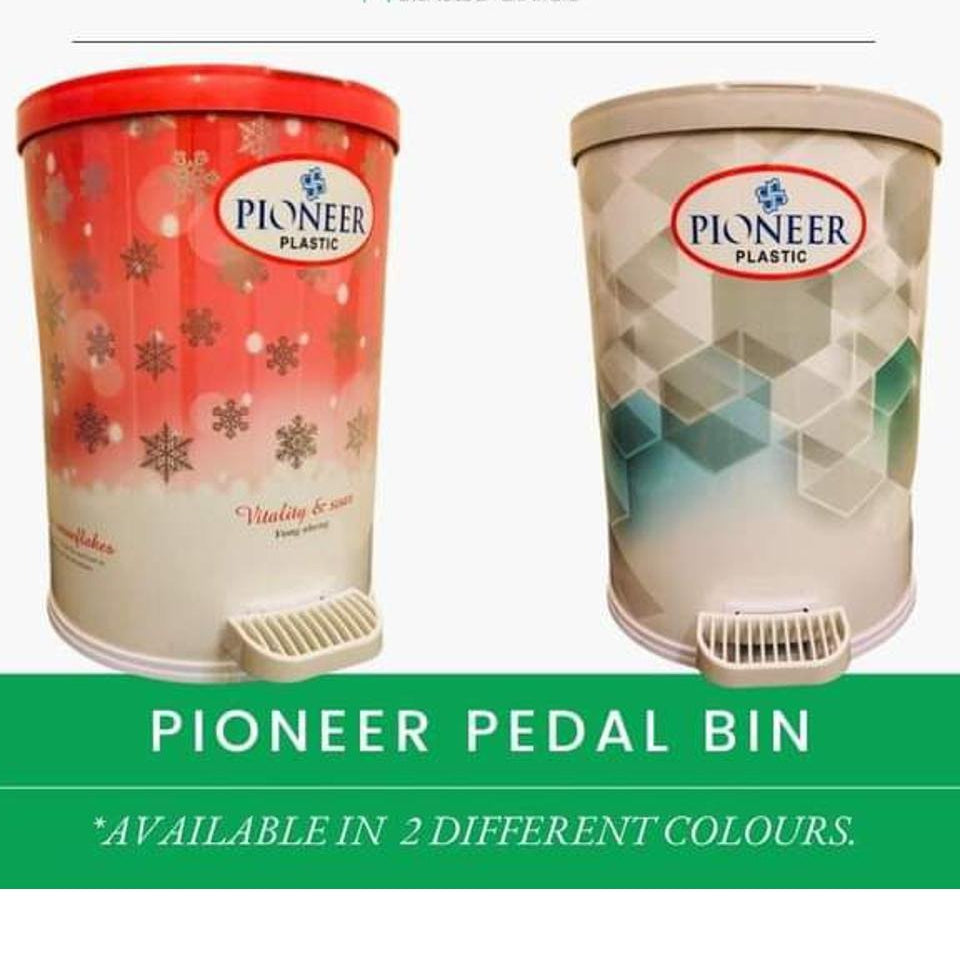 Pioneer Plastic Pedal Bin (Dustbin)!