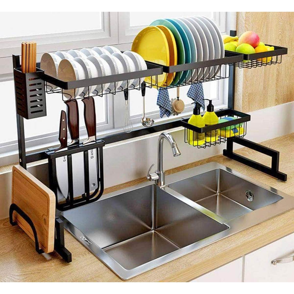 Expandable Wire Wave Dish Rack (Over the Sink)!