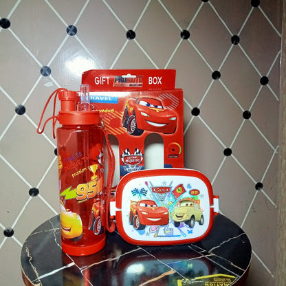 2 in 1-Lunch Box & Water Bottle Set 600-ml)!