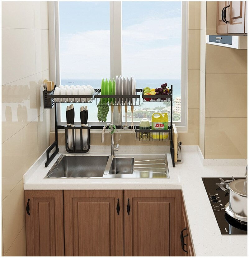 Expandable Wire Wave Dish Rack (Over the Sink)!