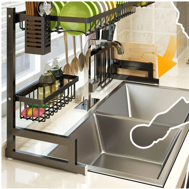 Expandable Wire Wave Dish Rack (Over the Sink)!