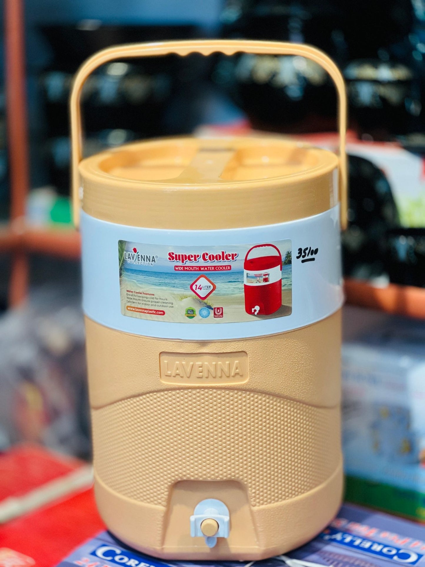 Laviena "Super Cool" Wide Mouth Water Cooler
