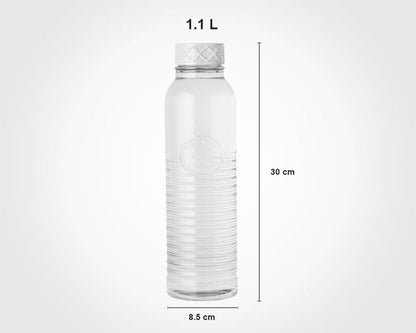 Limon Glass Bottle Rustic Design 1.1 L