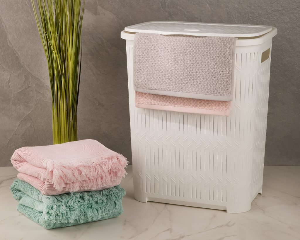 Limon Laundry Basket Large (Bamboo Design)