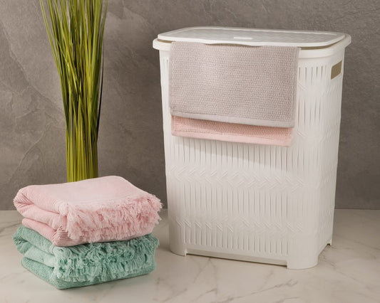 Limon Laundry Basket Large (Bamboo Design)