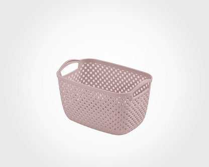 Limon Organizer Basket with Handle Knit Design