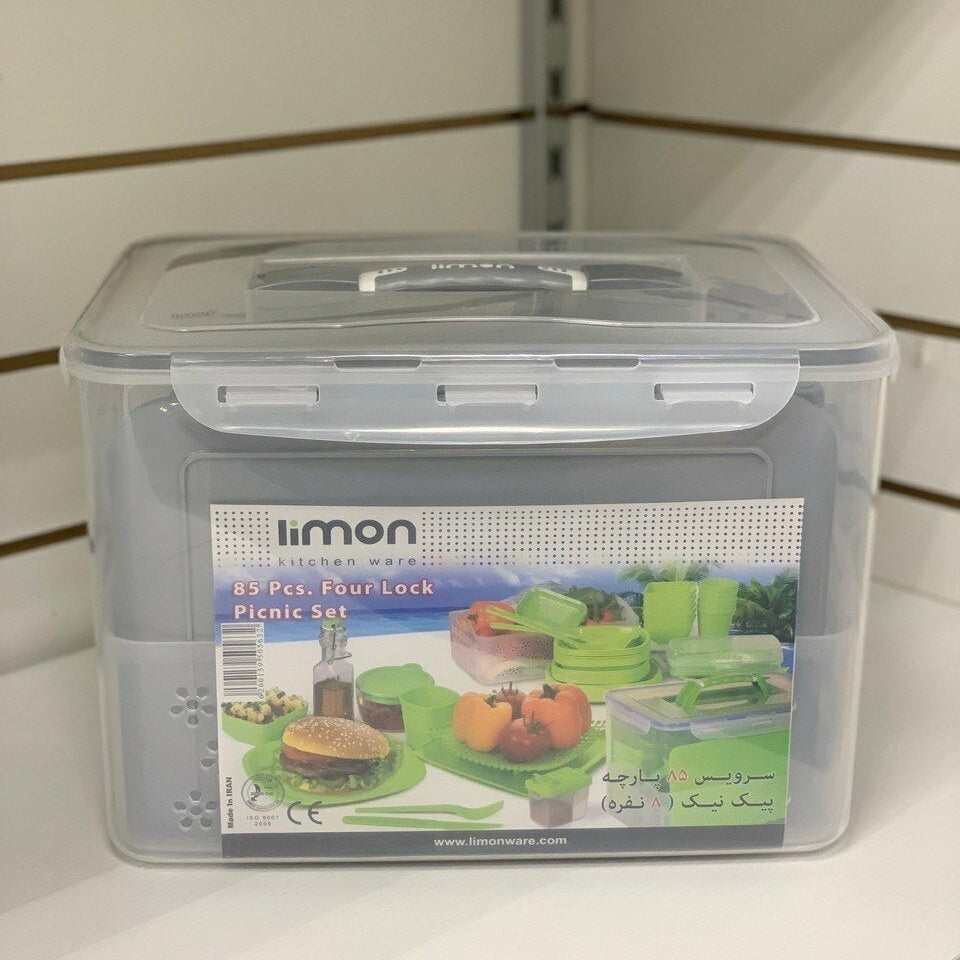 Limon Picnic Set 85 Pcs for 8 Person!