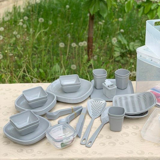 Limon Picnic Set 60 Pcs for 6-Person!