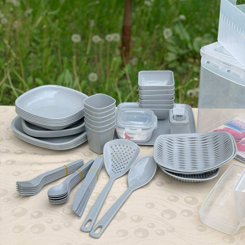 Limon Picnic Set 60 Pcs for 6-Person!