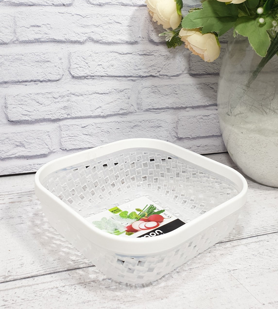Limon Bread & Vegetable Basket (Knit Design)!