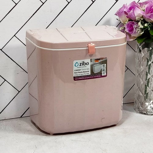Zibasazan Cabinet Door Dustbin Push Button 2-Liter