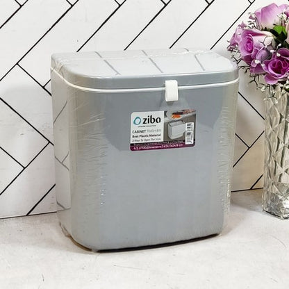 Zibasazan Cabinet Door Dustbin Push Button 2-Liter
