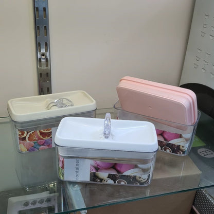 Limon Sarina Canister Jar with Thumb Lid (Rectangular)