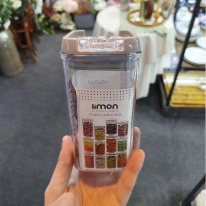 Limon Sarina Spice Canisters and Spice Jars (Square)