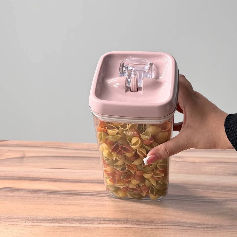 Limon Acrylic Thumb Canisters and Storage Jars (Square)