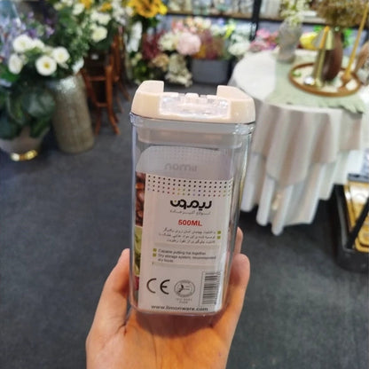 Limon Sarina Spice Canisters and Spice Jars (Square)