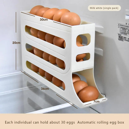 Automatic Rolling Egg Storage Tray!